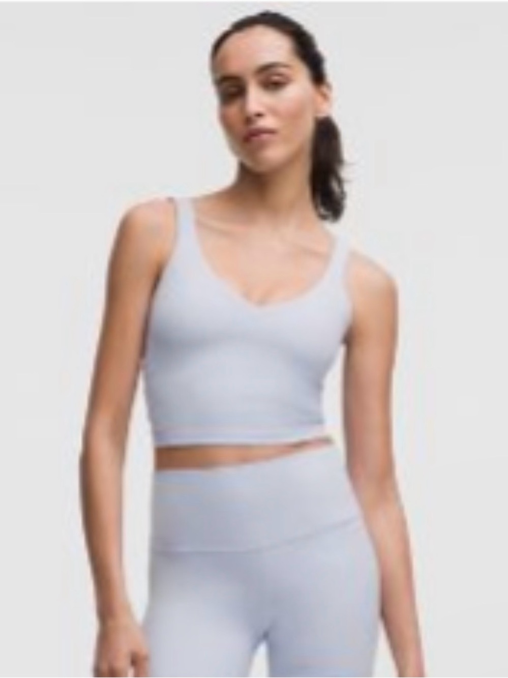 Lululemon Align cropped tank size 10